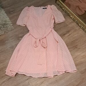 Tommy Hilfiger Light Pink Midi Dress